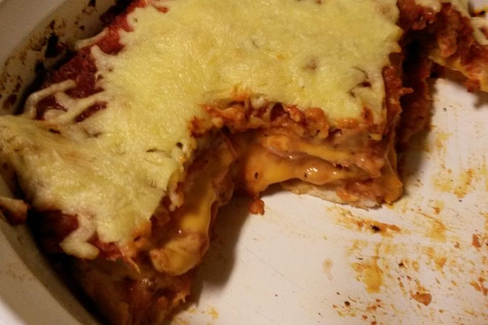 Toast "Lasagne"