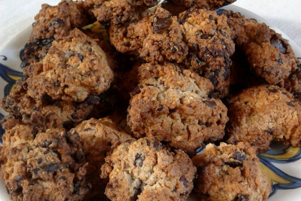 Glutenfreie Hafercookies