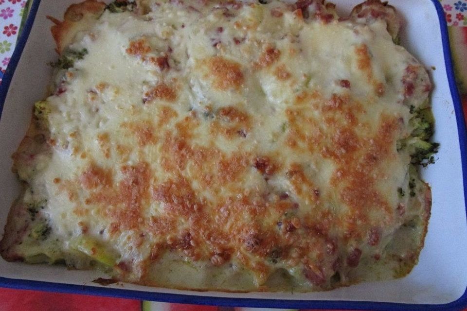 Kartoffel-Brokkoli-Gratin