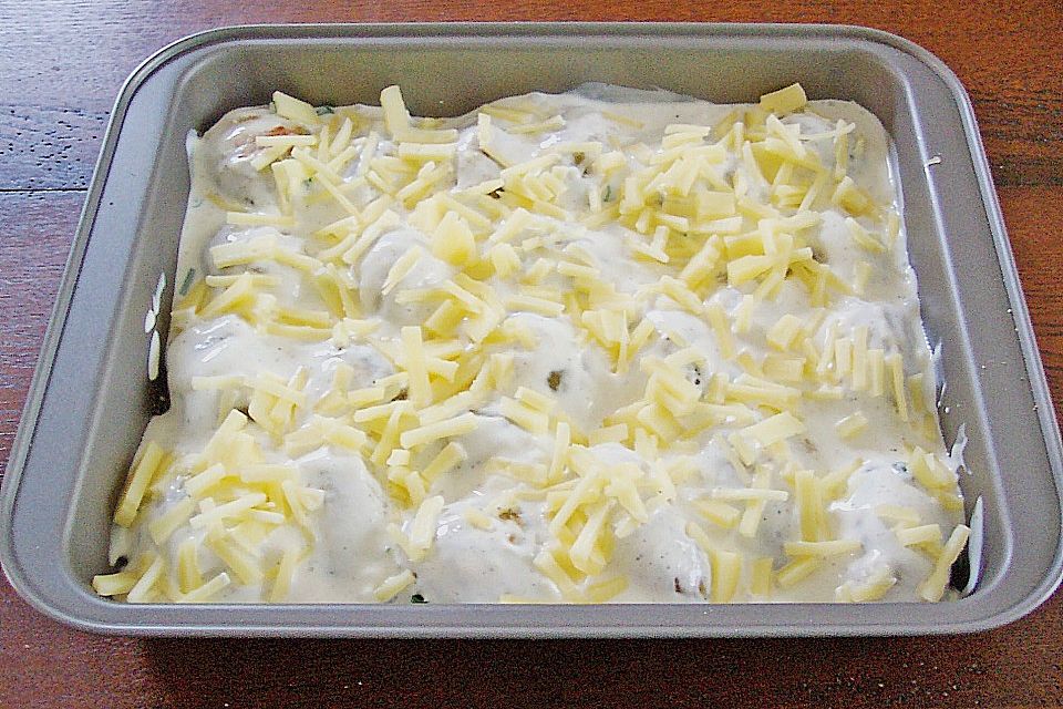 Schmandkartoffeln mit Bergkäse