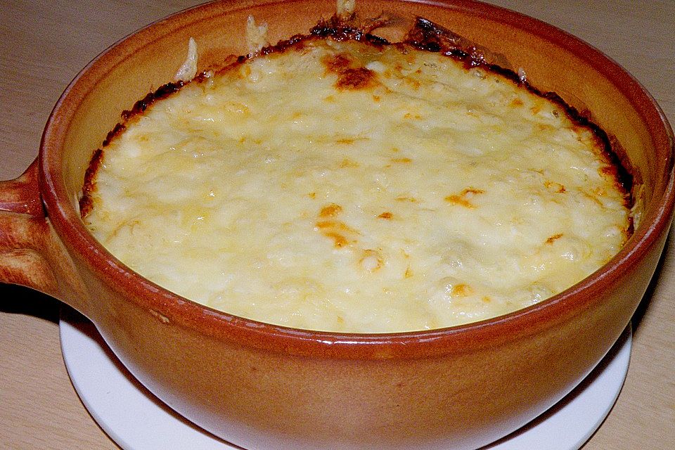 Schmandkartoffeln mit Bergkäse