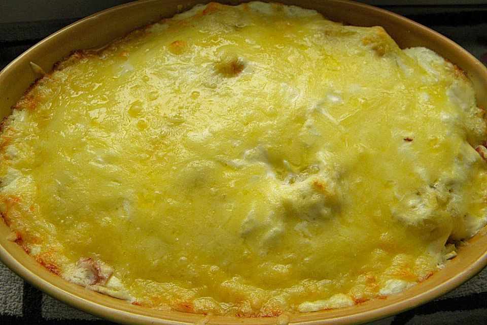 Schmandkartoffeln mit Bergkäse