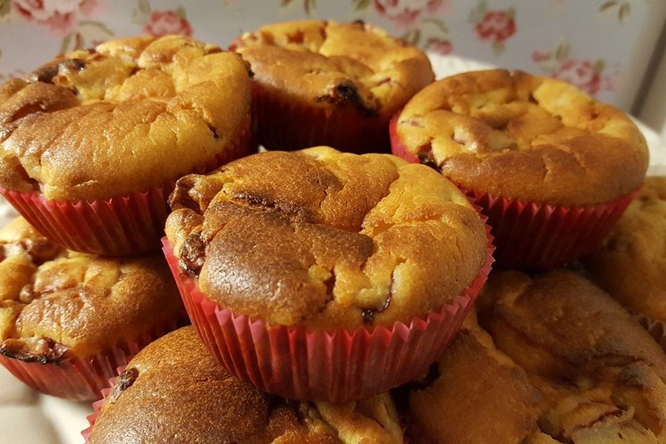 Erdbeer-Muffins