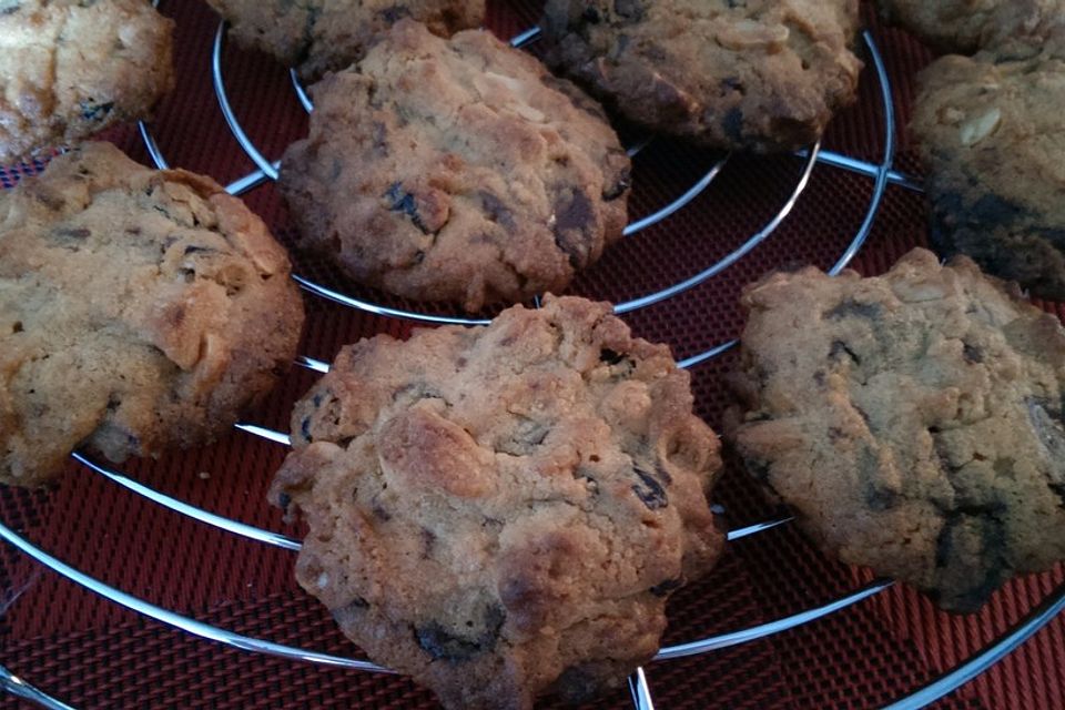 Salzig-süße Erdnuss-Cookies