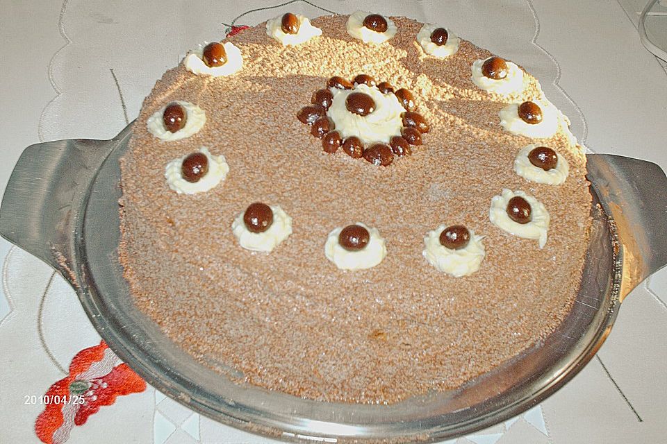 Schokoladen - Buttercreme - Torte