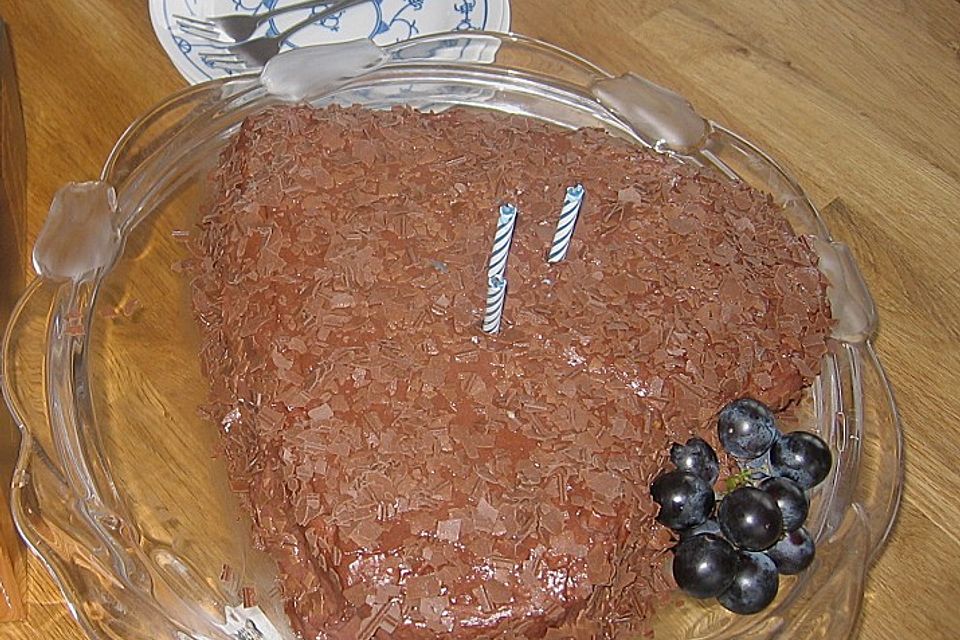 Schokoladen - Sahne - Torte