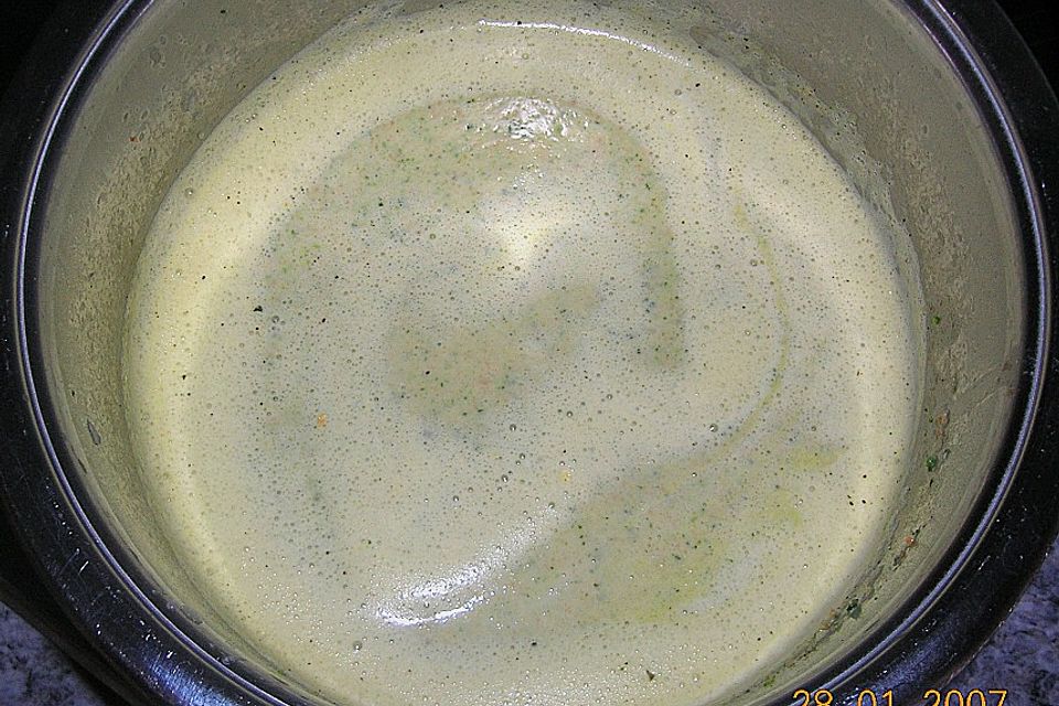 Zucchini - Creme - Suppe