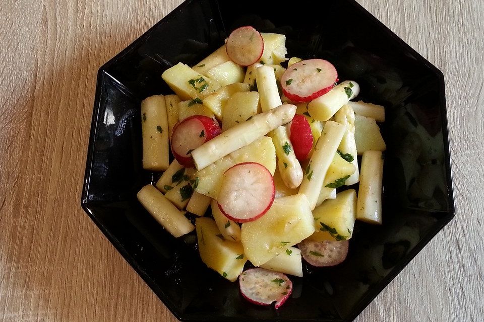 Spargel-Kartoffel-Salat "Frühling"