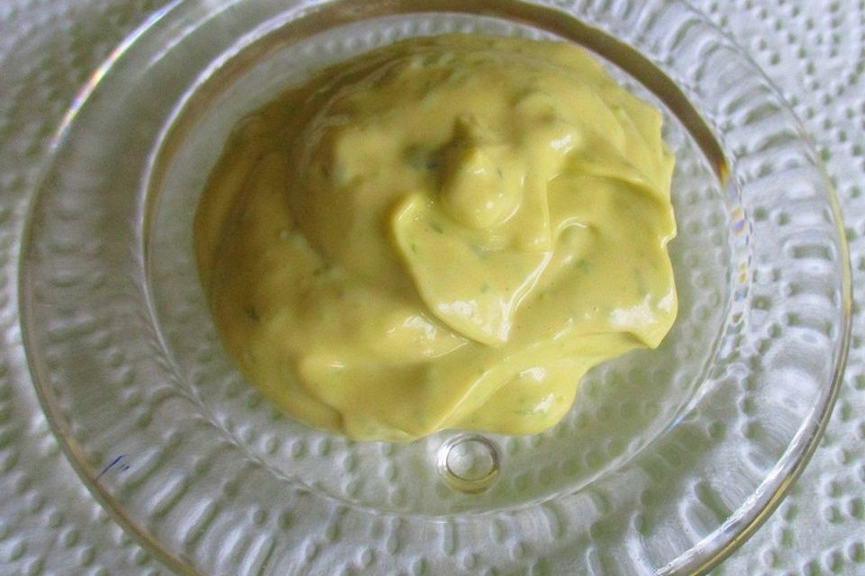 Bärlauchpesto-Mayonnaise