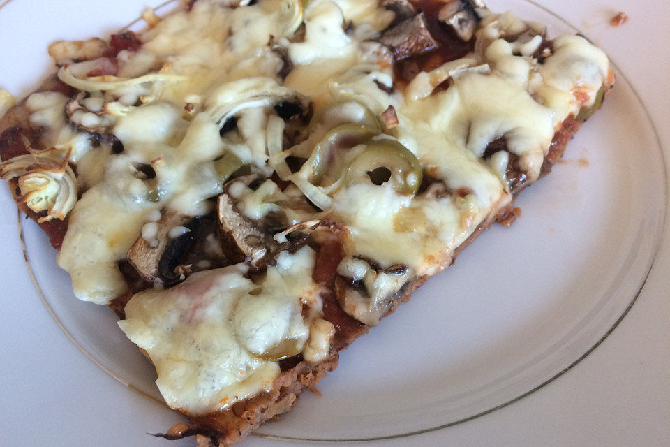 Glutenfreier Pizzaboden / Pizzateig