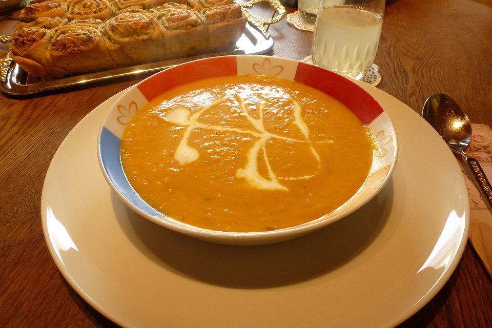 Süßkartoffelsuppe