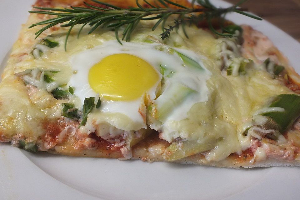 Frühlingspizza