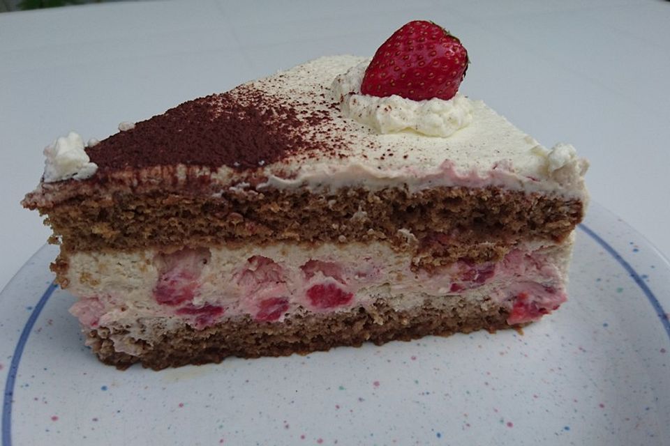 Erdbeer-Schoko-Torte