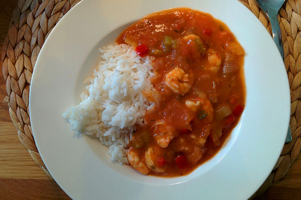 Shrimp Creole aus Louisiana