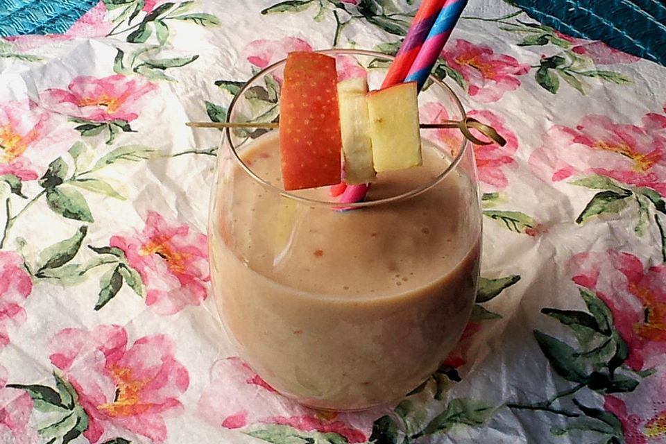 Apfel-Bananen-Smoothie