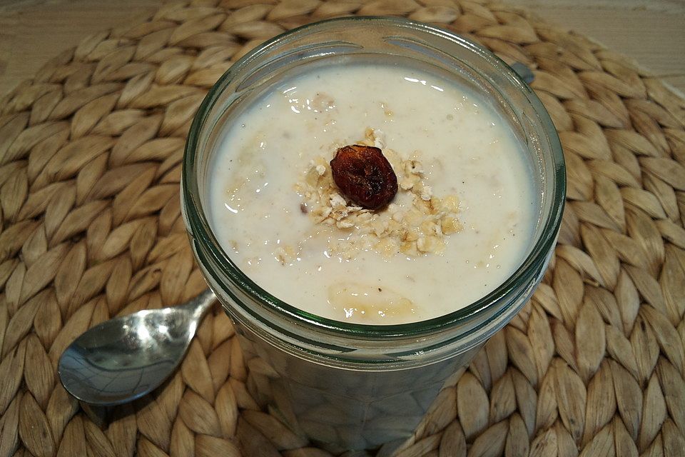 Overnight Oats mit Buttermilch