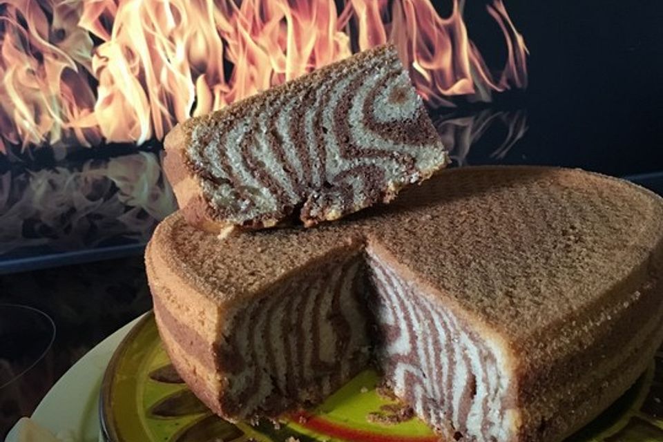 Zebrakuchen