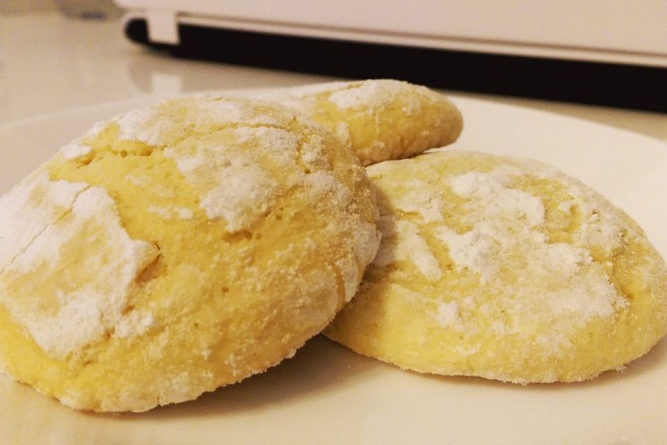 Orange Crinkle Cookies