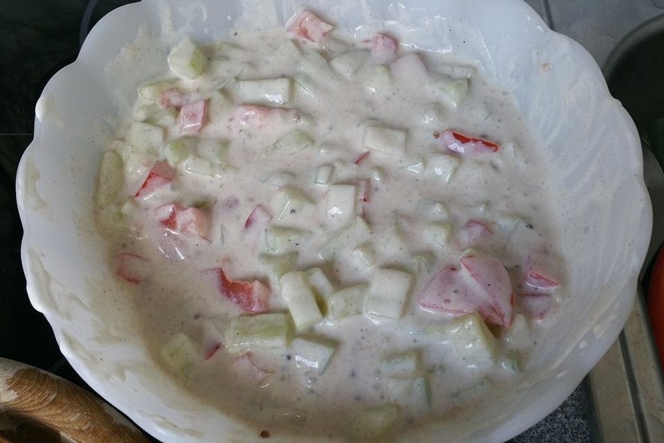 Gurken-Tomaten-Raita