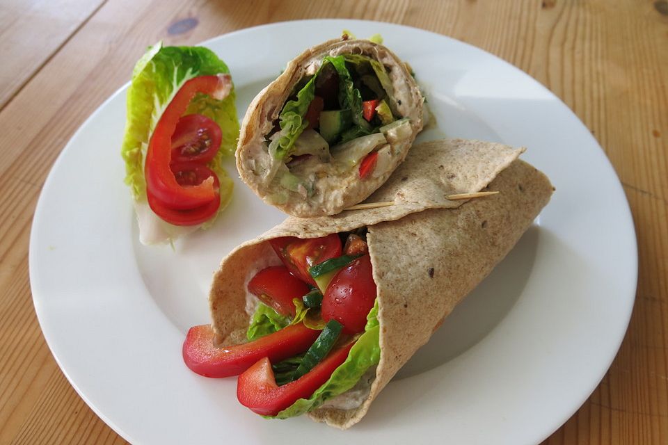 Thunfisch-Wraps