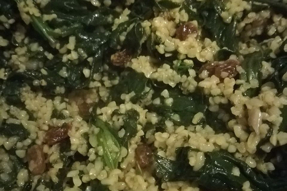 Spinat-Couscous