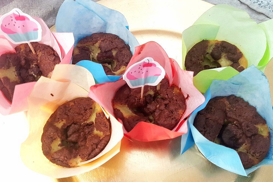 Vegane Zupfkuchen-Muffins