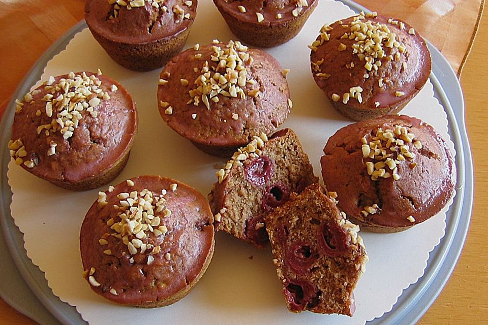 Kirsch - Nougat - Muffins