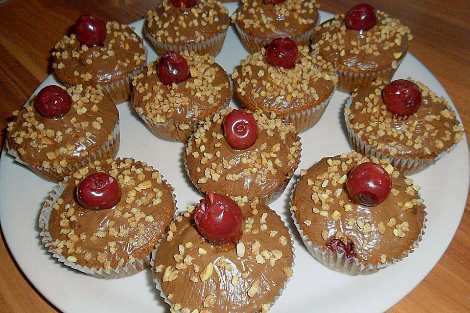 Kirsch - Nougat - Muffins