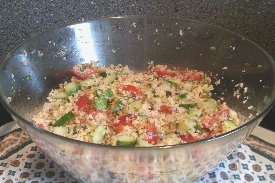 Couscous-Petersilien-Salat