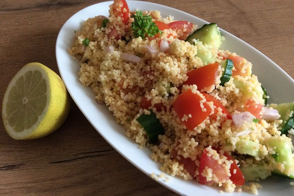 Couscous-Petersilien-Salat