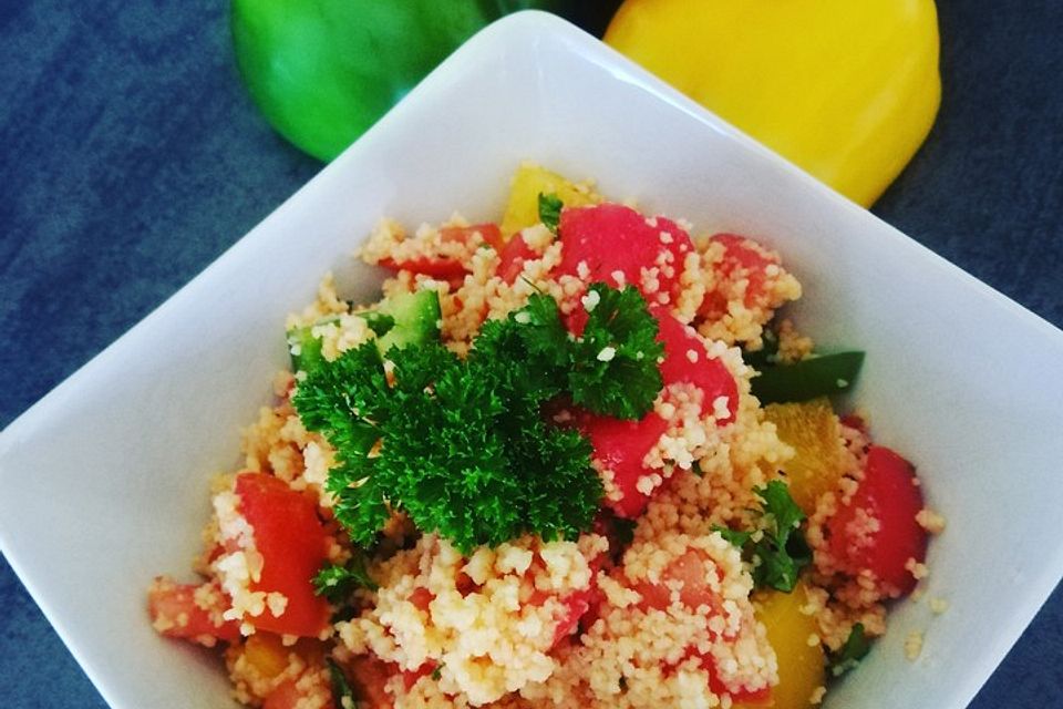 Fruchtiger Couscous-Melonen-Salat