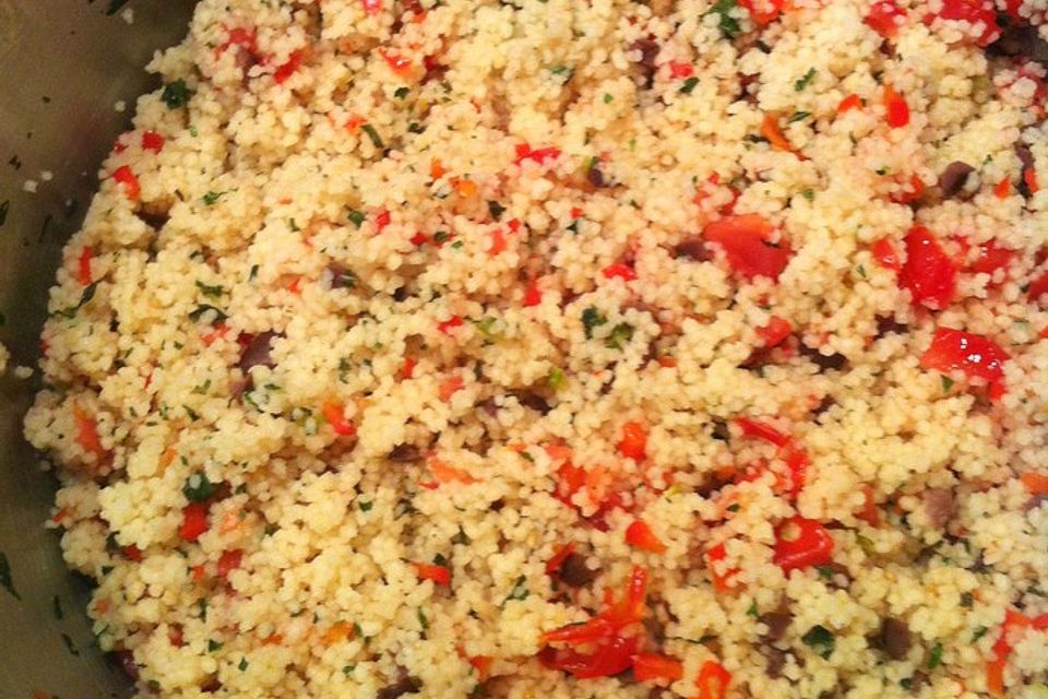 Fruchtiger Couscous-Melonen-Salat