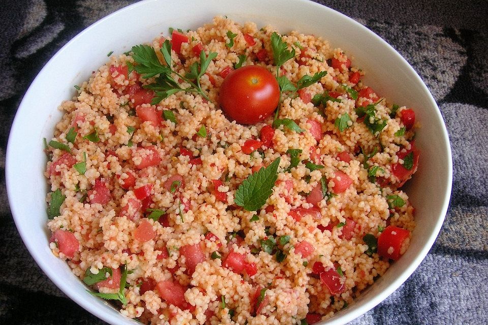 Fruchtiger Couscous-Melonen-Salat