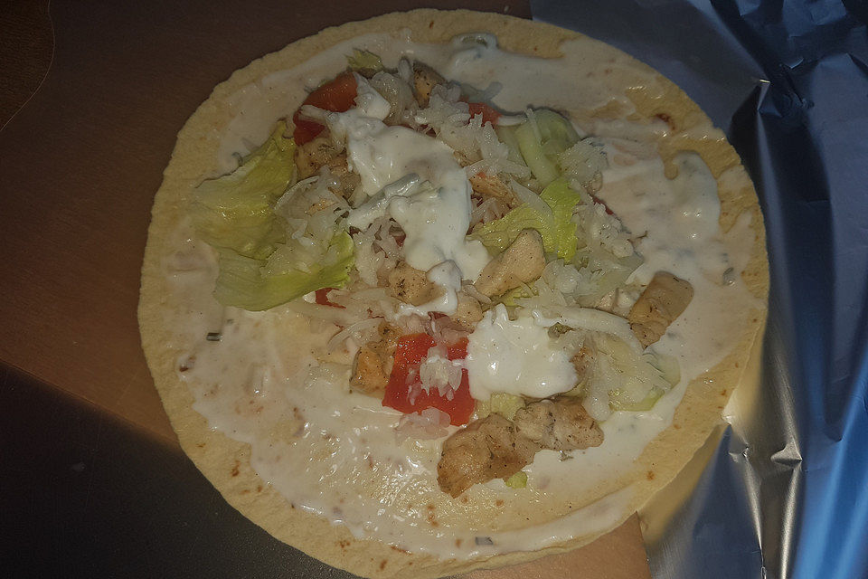 Low Carb Gyros Wrap