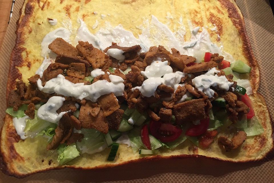 Low Carb Gyros Wrap