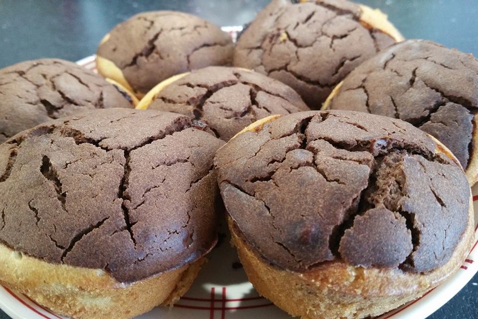 Marmor-Nutella Muffins