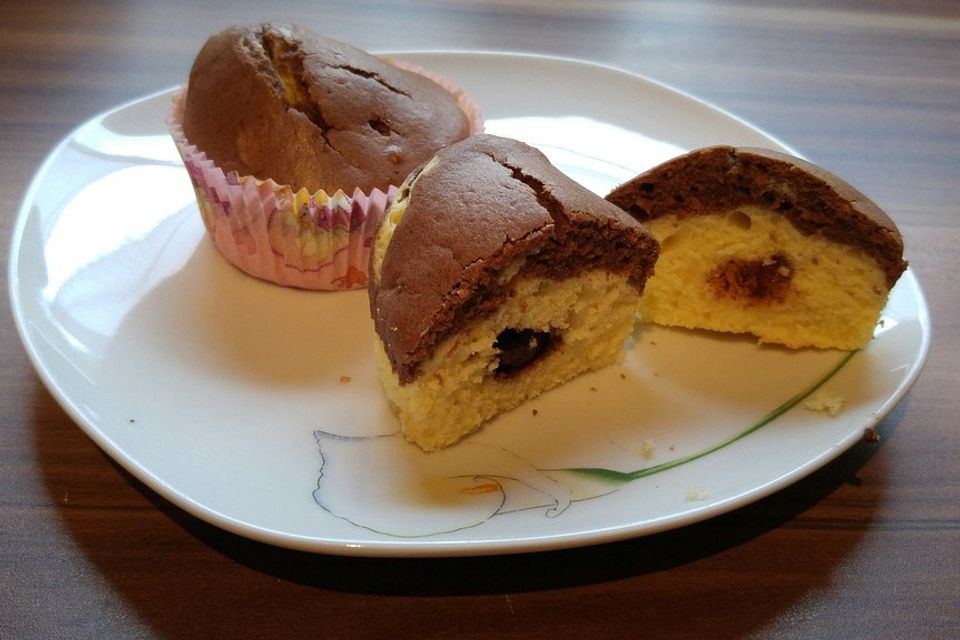 Marmor-Nutella Muffins