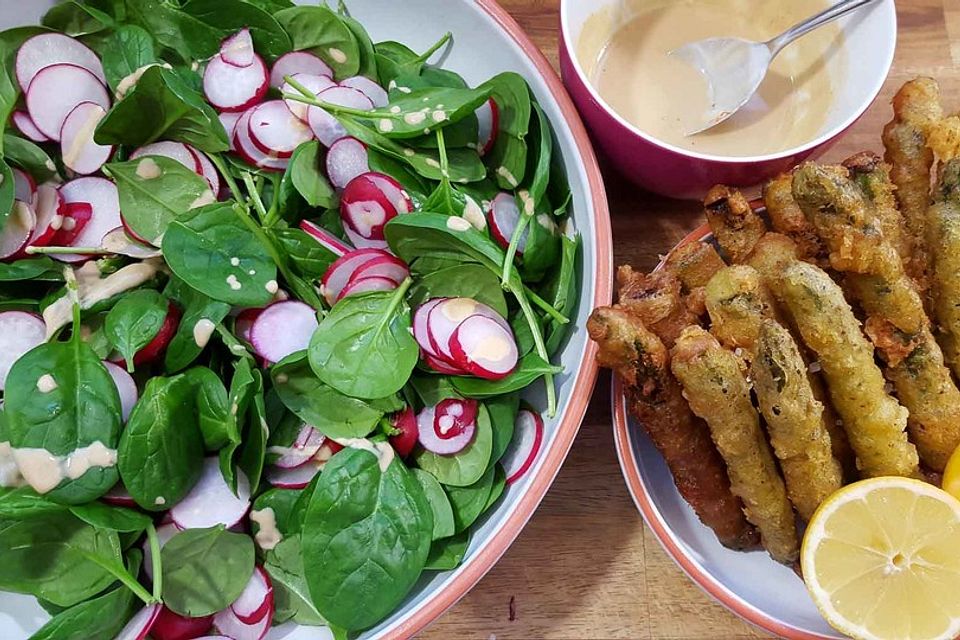 Spargel Tempura