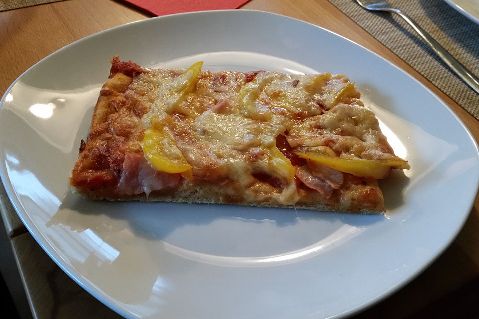 Vollkornpizzateig