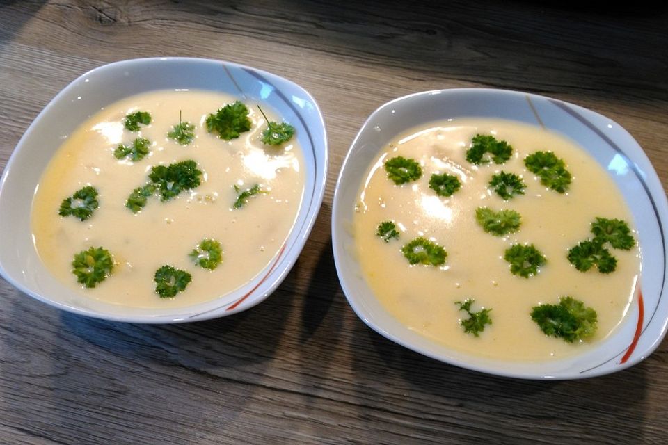 Spargelcremesuppe aus Resten