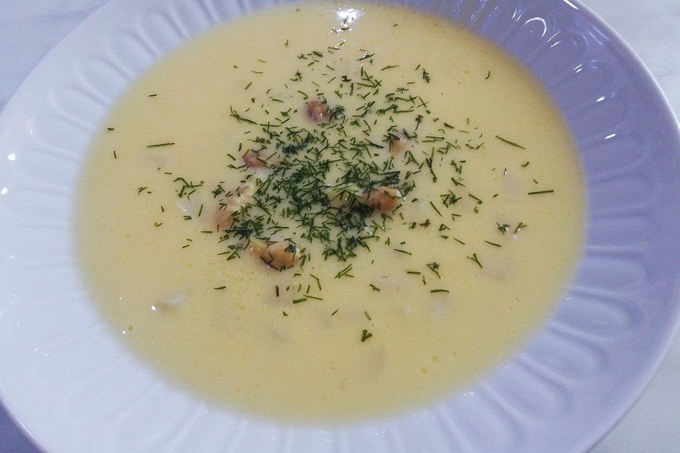 Spargelcremesuppe aus Resten