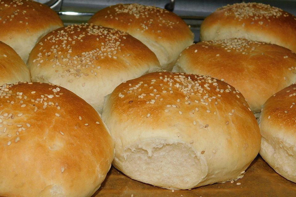 Annes Hamburgerbrötchen