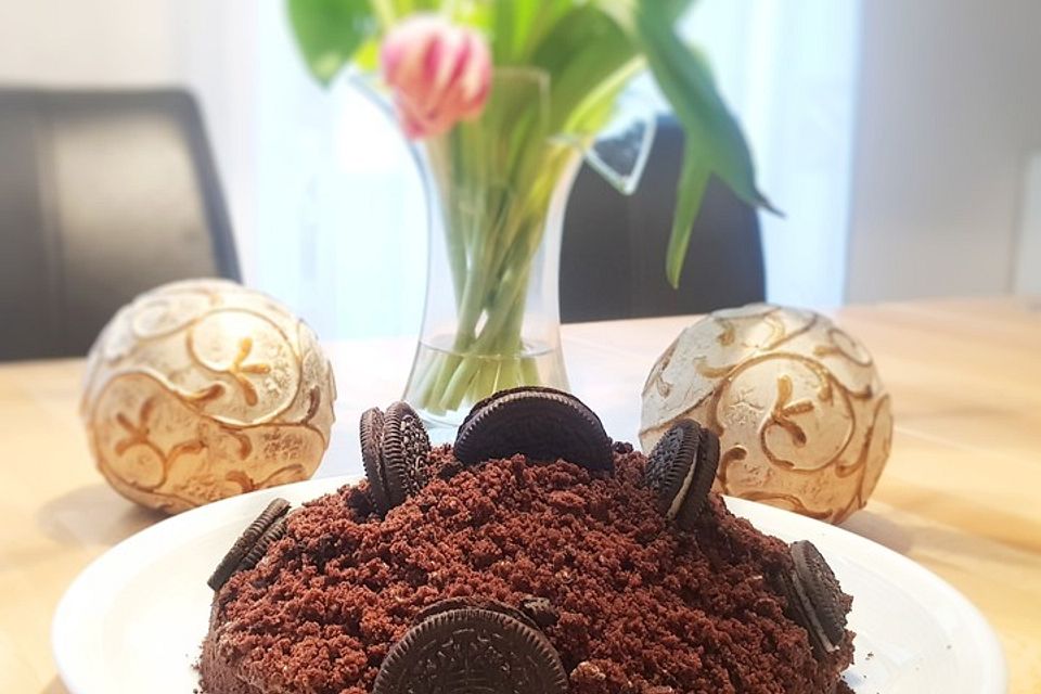 Maulwurf-Oreo-Torte