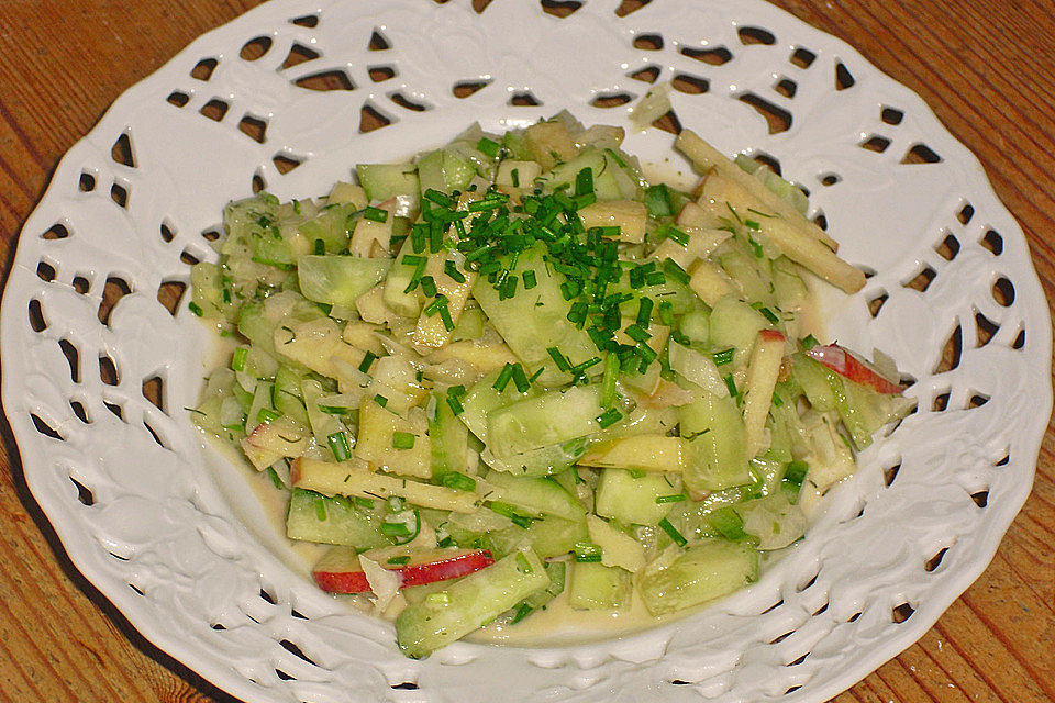 Apfel - Gurke - Salat