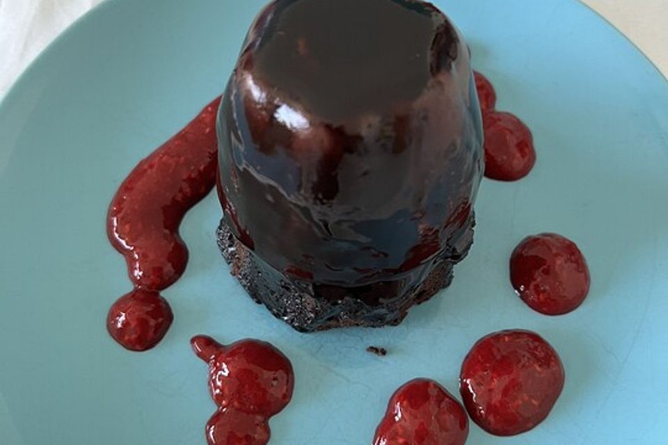 Mirror Glaze Mousse-Törtchen