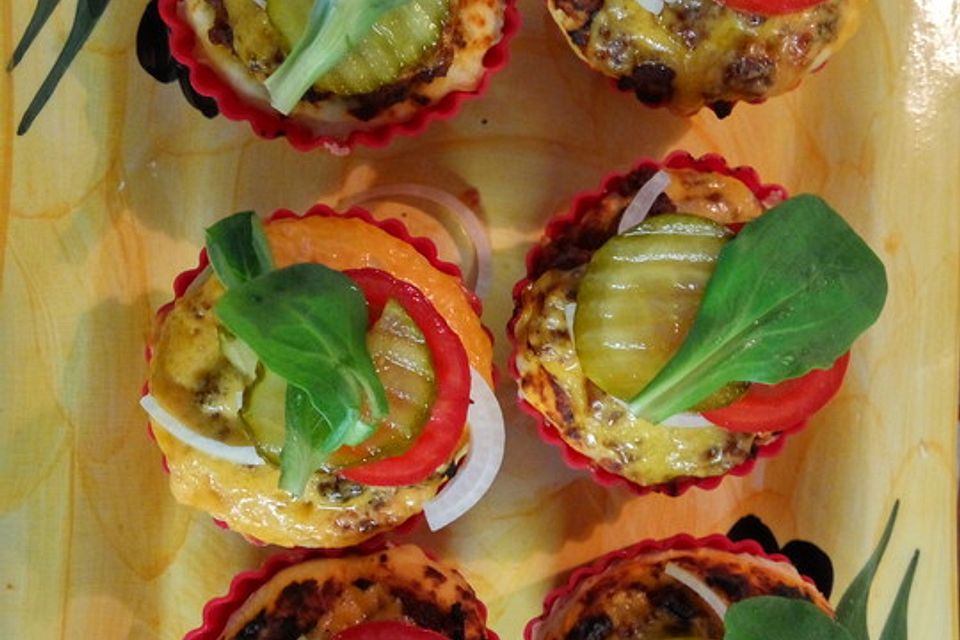 Cheeseburger-Muffins