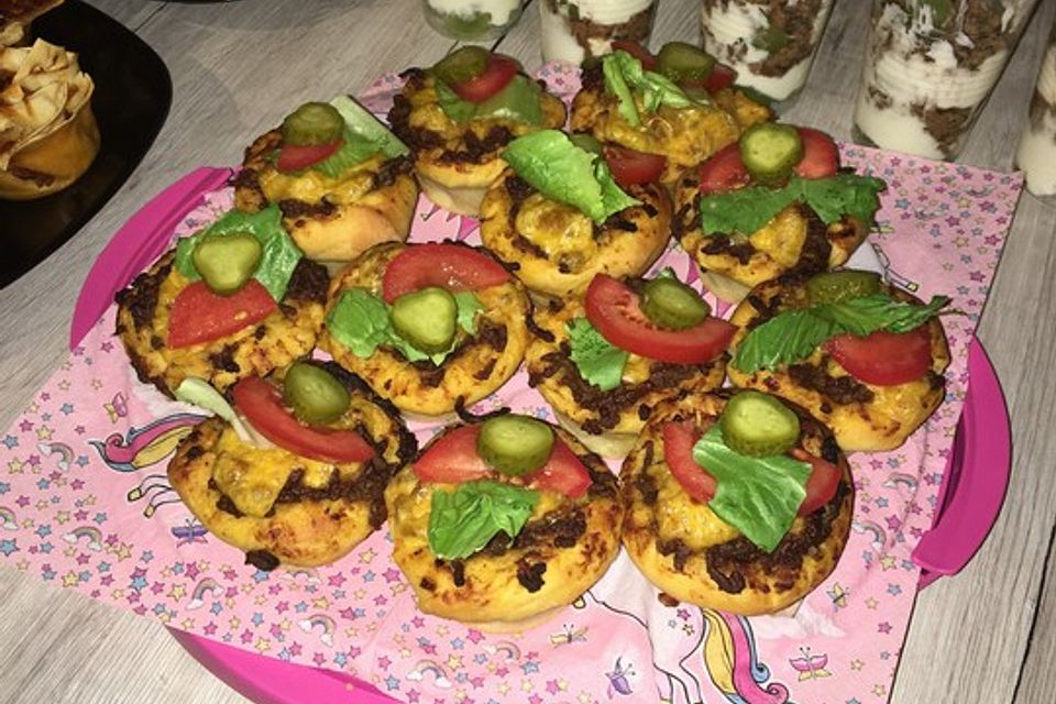 Cheeseburger-Muffins