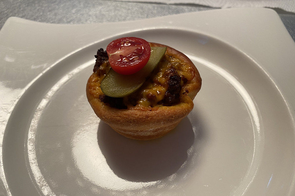 Cheeseburger-Muffins