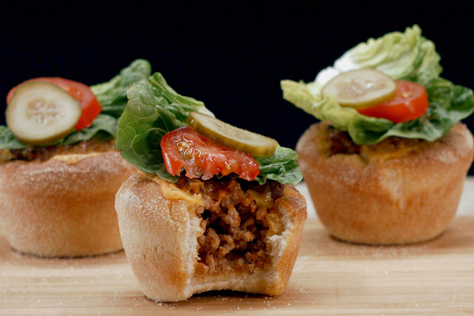 Cheeseburger-Muffins