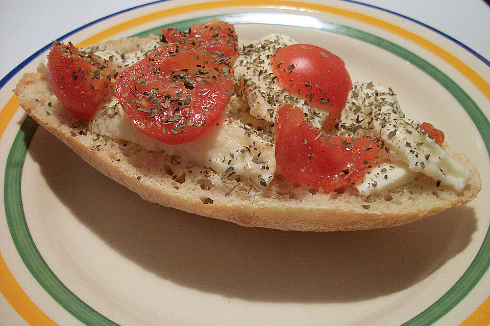 Tomaten - Mozzarella - Baguette